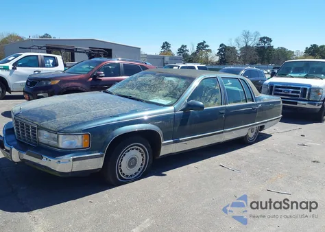 1996 Cadillac Fleetwood Brougham from USA, damaged, VIN 1G6DW52PXTR713904